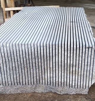 Block Cut Into Slab